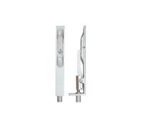 Kooples Hardware Lever Action Flush Bolt 20 x 150mm - Compact Recessed Door Bolt for Double & French Doors - Slim Edge Design - Satin or Polished Finish - Fixings Included