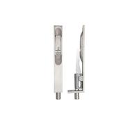 Kooples Hardware Lever Action Flush Bolt 20 x 150mm - Recessed Door Bolt for Double Doors and French Doors - Satin or Polished Finish - Fixings Included (Satin Stainless)