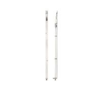 Kooples Hardware Lever Action Flush Bolt 20 x 609mm - Extra Long Recessed Door Bolt for Double & French Doors - Architectural Slimline Design - Satin or Polished Finish - Fixings Included