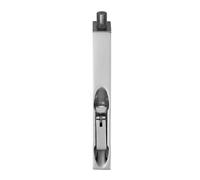 Kooples Hardware Lever Action Flush Bolts Brushed Steel Concealed Security Bolt for Wooden and Double Doors (Polished Chrome, 204mm x 20mm)