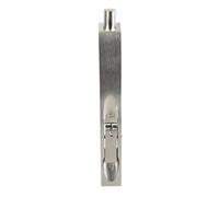 Kooples Hardware Lever Action Flush Bolts Brushed Steel Concealed Security Bolt for Wooden and Double Doors (Satin Chrome, 152mm x 20mm)