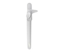 Kooples Hardware Maxim Cockspur Non Locking Window Handle Left Hand - Durable Easy Fit Window Fitting - Fixings Included (White, 12mm)