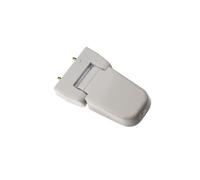 Kooples Hardware Maxim High Security Flag Hinge for PVCu Doors Left Hand Adjustable Lift Off Durable Design with Screws (White, Size - 21.5, Step Height -25.5mm)
