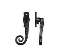 Kooples Hardware Monkey Tail Casement Fastener - Lockable with Key - Right Hand - Traditional Window Latch for Timber Windows