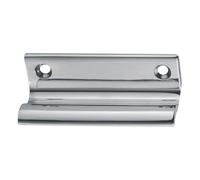 Kooples Hardware Open Sash Window Lift Solid Brass Finger Pull Handle for Timber Sash Windows Traditional Style, Durable Finish - Easy Fit for Sliding Windows (Polished Chrome, 60mm)