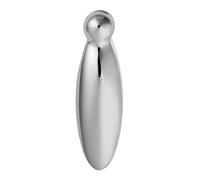 Kooples Hardware Pear Drop Covered Escutcheon - Traditional Keyhole Cover with Hinged Lid for Mortice Locks (Polished Chrome)