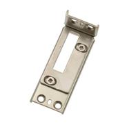 Kooples Hardware PVCu Adjustable Corner Shootbolt Keep for Secure Window and Door Locking Systems (Left Hand, 13mm E/Groove DustBu)