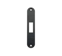 Kooples Hardware Radius Forend, Strike Plate & Escutcheon Pack - to Suit ZFB02 Fire Brigade Mortice Lock - FB2 Key Profile Compatible (PVD Black)