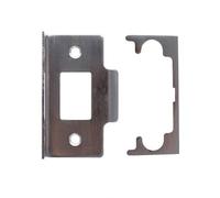 Kooples Hardware Rebate Kit CE Tubular Latch Rebate Kit - Secure and Durable Door Fitting Accessory with Complete - Hardware Fittings Included (Polished Chrome)