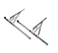 Kooples Hardware Reflex Plus Egress and Easy Clean Friction Stay Side Hung Window Hinge for Emergency Escape and Internal Glass Cleaning Access (Stack Height - 14mm, 328mm)