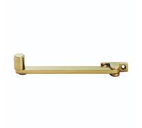 Kooples Hardware Roller Arm Stay - Adjustable Window Support Arm - Casement and Fanlight Stay for Timber Frames (Polished Brass)