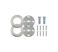 KOOPLES HARDWARE Rose Pack 2 Push On Roses for SS201 Stainless Steel 19mm, 22mm & 30mm Pull Handles