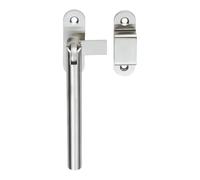 Kooples Hardware Round Casement Fastener - Stainless Steel Grade 316 Window Latch with Keep - Corrosion-Resistant Catch for Timber Frames