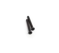 Kooples Hardware Screws for Monkey Tail Window Handle - Replacement Fixing Screws for Heritage Handles - Durable Metal Finish - Fixings Included (Antique Black, 25mm)