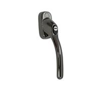 KOOPLES HARDWARE Sensei Tilt and Turn Locking Window Handle - Secure Replacement Handle with Key Lock - Suitable for uPVC & Timber Tilt & Turn Windows - Durable & Easy to Fit (Hardex Bronze, 40mm)