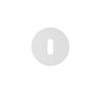 Kooples Hardware Slim Rosso Escutcheon 4mm Standard Profile Door Lock Cover (Powder Coat White)