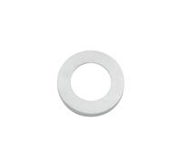 KOOPLES HARDWARE Spare Round Rose Pack - 50mm x 8mm Screw-On - for ZPZ Lever Handles - Supplied in Pairs - Decorative Door Hardware (Satin Chrome)