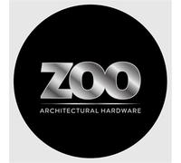 Kooples Hardware Spare ZCZ Push-On Outer Rose Covers - Pack of 2 - for Lever on Rose Handles - Satin Chrome & Polished Chrome (Satin Chrome)