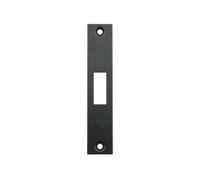 Kooples Hardware Square Forend, Strike Plate & Escutcheon Pack Compatible with ZFB01 Series Fire Brigade Mortice Lock - FB1 Key Profile (PVD Black)