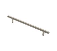 KOOPLES HARDWARE Stainless Steel T-Bar Handle - Modern Cabinet Pull - Sleek Drawer Handle for Kitchens, Wardrobes & Furniture (210mm)