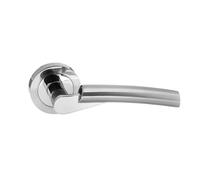 KOOPLES HARDWARE Status Florida Lever Door Handle on Round Rose - Handle Only - Fixings Included