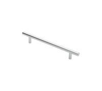KOOPLES HARDWARE Steel T-Bar Handle Cabinet Pull for Kitchen Drawer Cupboard Wardrobe (Polished Chrome, 160mm)