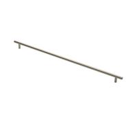 KOOPLES HARDWARE Steel T-Bar Handle Cabinet Pull for Kitchen Drawer Cupboard Wardrobe (Satin Nickel, 512mm)