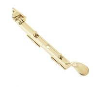 Kooples Hardware Victorian Casement Stays - Classic Window Stay Brass Finish for Timber Windows (Polished Brass, 200mm)