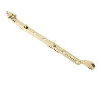 Kooples Hardware Victorian Casement Stays - Classic Window Stay Brass Finish for Timber Windows (Polished Brass, 300mm)