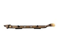 Kooples Hardware Victorian Casement Stays - Decorative Window Arms with Pins - Traditional Style Fastener for Timber Frames (Antique Brass, 270mm)