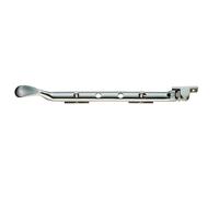 Kooples Hardware Victorian Casement Stays - Decorative Window Arms with Pins - Traditional Style Fastener for Timber Frames (Satin Nickel, 270mm)