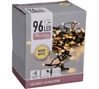 Koopman International b.v. 7 m String Lights 96 LED Warm White Christmas Lights Winter Decoration for Interior and Exterior