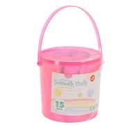 KOOPMAN M16300060 Sidewalk Chalk 15 Pieces 10 x 2.5 cm 3ASS