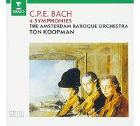 KOOPMAN,TON - C.P.E.Bach : 4 Symphonies Wq 183 / 1-4