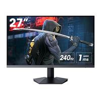 KOORUI 27 inch gaming monitor 24Hz, 1 ms, FHD (192 * 1080) DCI-P3 90% color space, adaptive sync, tilt adjustable, HDMI, DP, black
