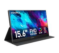 KOORUI E1511A Portable Monitor, 15.6 Inch FHD IPS Screen, Built-in Speakers