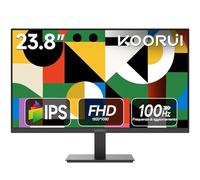 KOORUI E2411F 24 Zoll Bildschirm,IPS PC Monitor,FHD 1920x1080 for Office,100Hz PC Monitore,Eye Care,HDMI&VGA,VESA 100 x 100mm