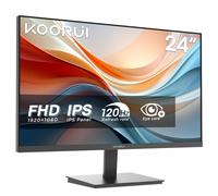 KOORUI E2411H 24 Inch FHD Monitor, Gaming 120Hz, IPS Computer Monitors, 1080P Pc Screen, 5ms, VESA 100x100mm, Eye Care, HDMI, VGA