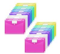 KOOSREEL 24 pcs a4 Document Bag