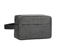 KOOSREEL Travel Toiletry Bag for Men and Women, Portable Travel Wash Bag Water-Resistant Shaving Bag Makeup Bag with Handle Dopp Kit for Toiletries Accessories Cosmetics Brushes