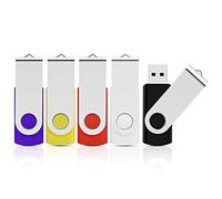 KOOTION 16GB USB Stick 5 Pack, 16GB Flash Drive Thumb Drives with LED Light