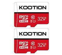 KOOTION 2 Pack 32 GB Micro SD Card Class-10 Micro SDHC Memory UHS-I Card Ultra High Speed TF Card R Flash, C10, U1, 32 GB