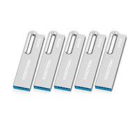 KOOTION 64GB Metal USB 3.0 Stick Flash Drive Memory Stick Thumb Drive for Data Storage 5Pack Silver