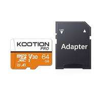 KOOTION 64GB Micro SD UHS-I Card - Up to 90MB/s Read Speed, 4K UHD Video, U3 A1 V30