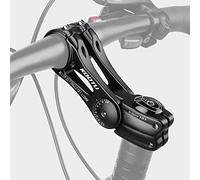 KOOTU Bike Stem, 28.6mm 31.8mm Bicycle Handlebar Extender Aluminum Hexagonal Hole Design 85 Degree Adjustable Handlebar Riser Bicycle Handlebar for Mountain Bike Road Bike BMX MTB (110mm)