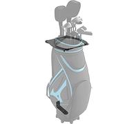 Koova Golf Bag Storage Rack- Wall Mount Garage Organizer for Golf Clubs - Fits Any Size Cart or Stand Bag - Easy to Install and Use - Gets Your Clubs Off The Floor - Made in USA