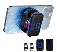 KOOVIVA Cell Phone Cooler for Gaming, Magnetic Portable Rechargeable Battery Mobile Phones Radiator,Cellphone Fun Cooler with RGB Lights for iPhone Series,ipad pro Tablet,Tiktok Live (Blue)