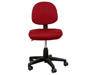 Koowaa Modern Simplism Style 2 Pcs Universal Computer Office Chair Backrest Cover Protective Stretchable Rotating Drafting Chair Slipcover