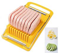 KOOWAI Luncheon Meat Spam Slicer,Egg Cutter,Multi-Purpose Kitchen Tool for,Bananas, Avocados,Vegetables Dishwasher Safe, Rust-Resistant Food Prep Accessories (Only Suits Soft Cheese,No Bony Foods)