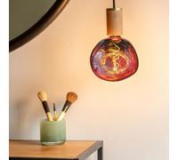 KOOYWAN Huge Rock Art Design Large Edison Decorative LED G200 Light Bulb Industrial 6w Light Bulb Christmas Decor Love Gift E27 led Neon Light Globe